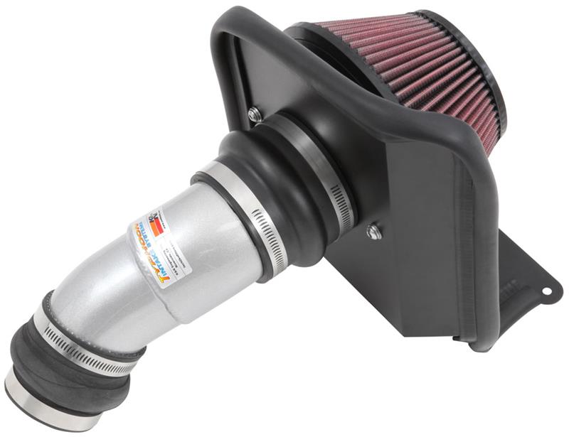 Kia Soul Performance Air Intake - K&N Engineering - Typhoon - Silver - `14-`20